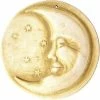 Burley Clay Moon Face Garden Plaque Statuary & Sculpture 2 Burley Clay Moon Face Garden Plaque Statuary & Sculpture