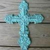 The Birdhouse Chick Cast Iron Cross Plaques, Stepping Stones & Wall Decor 1 The Birdhouse Chick Cast Iron Cross Plaques, Stepping Stones & Wall Decor