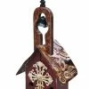 The Birdhouse Chick Vintage Church Birdhouse- Large Cross Church Birdhouses, Vintage-Rustic