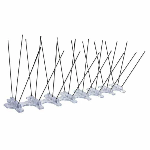 Bird B Gone, Inc. Pest Deterrents Bird-B-Gone Stainless Steel Bird Spikes 4 Bird B Gone, Inc. Pest Deterrents Bird-B-Gone Stainless Steel Bird Spikes
