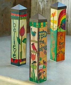 Studio M Garden Stakes & Whirligigs 20" Vinyl Art Poles - 8 Designs